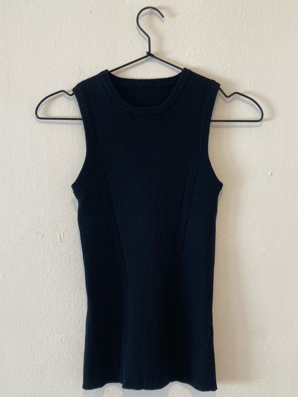 Dolce & Gabbana black knit top